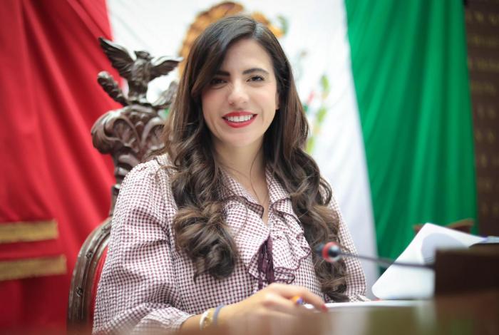 Primer Periodo de Sesiones Ordinarias del Segundo Año Legislativo, contundente en pro de Michoacán: Giulianna Bugarini