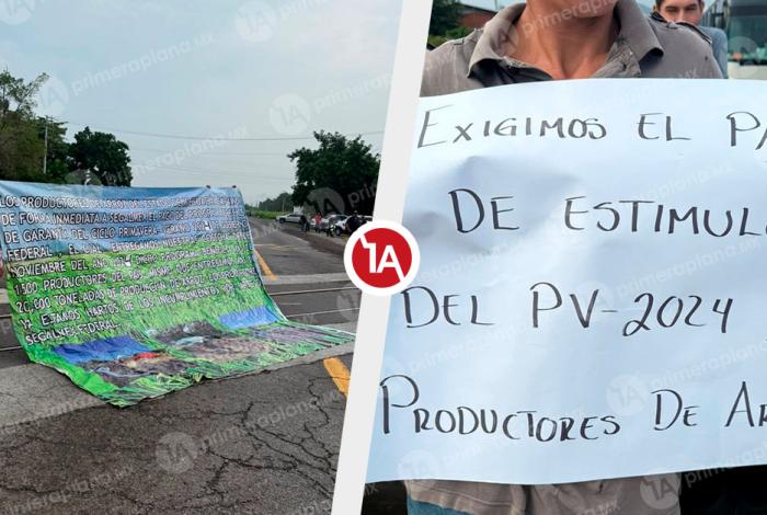 Productores de arroz bloquean la Nueva Italia-Lombardía