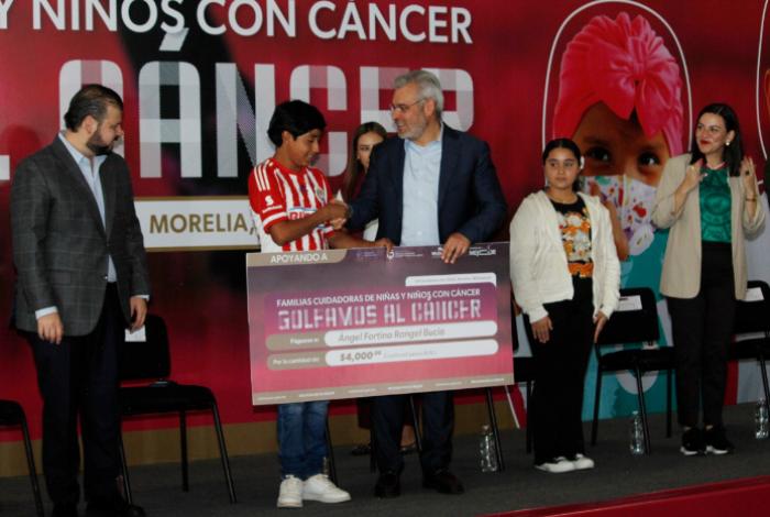 Programa estatal contra cáncer infantil reporta 500 niños curados y 75% de aumento en esperanza de vida