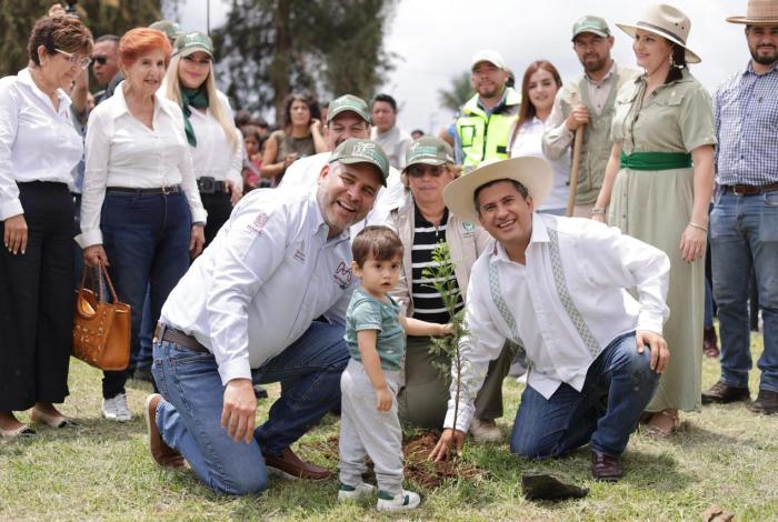 Promete Bedolla reforestar con 70 mil pinos la zona urbana de Uruapan