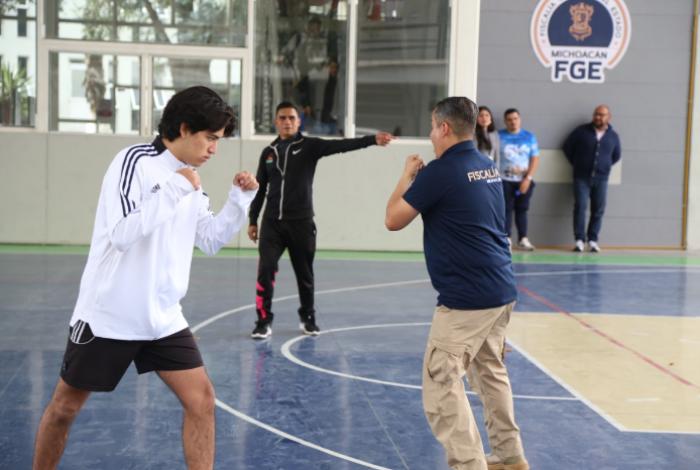 Promueve FGE el bienestar de su personal mediante actividad deportiva