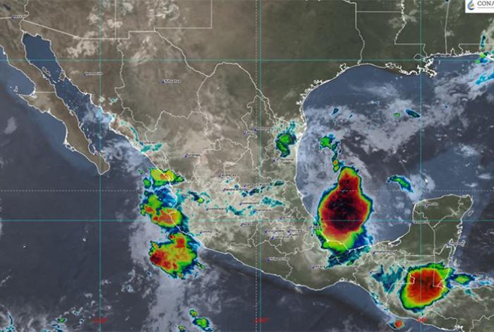 Protección Civil nacional emite alerta por lluvias de alta intensidad en gran parte del país