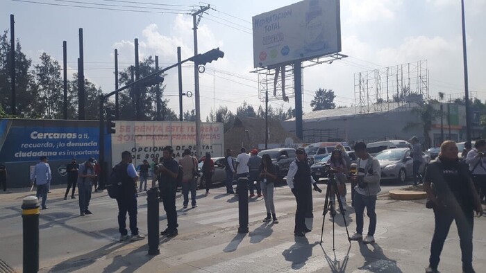 Protesta de policías de la Guardia Civil de Michoacán, toman periférico de Morelia