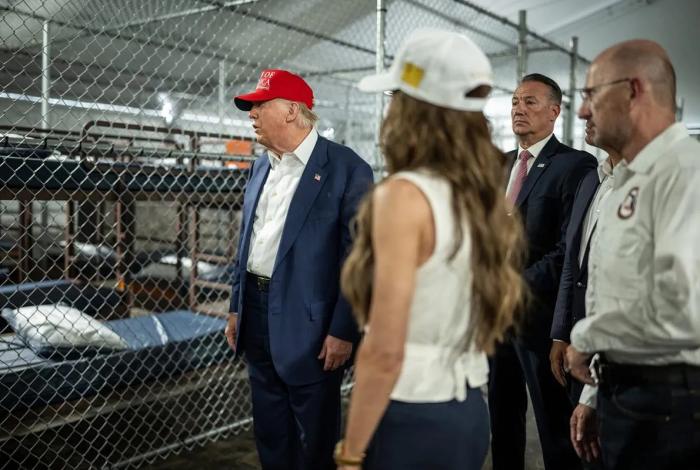 Protestas en Florida por nuevo centro de detención de migrantes “Alligator Alcatraz”