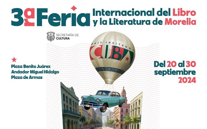 Próximo viernes, gran inauguración de la 3ra. Feria del Libro y la Lectura de Morelia