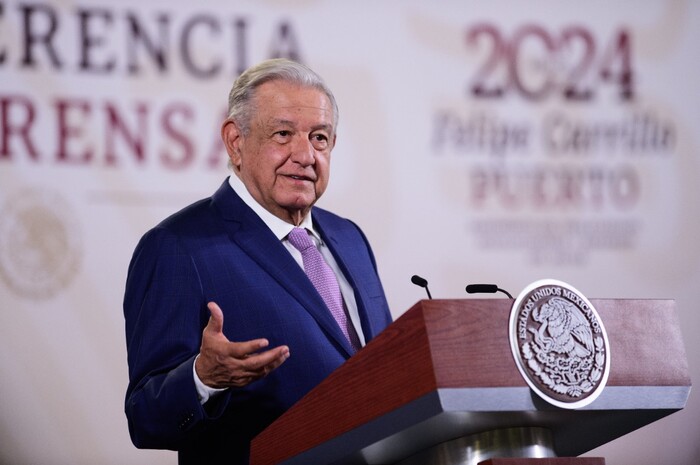 Que el Congreso abra foros para discutir reforma al Poder Judicial: AMLO