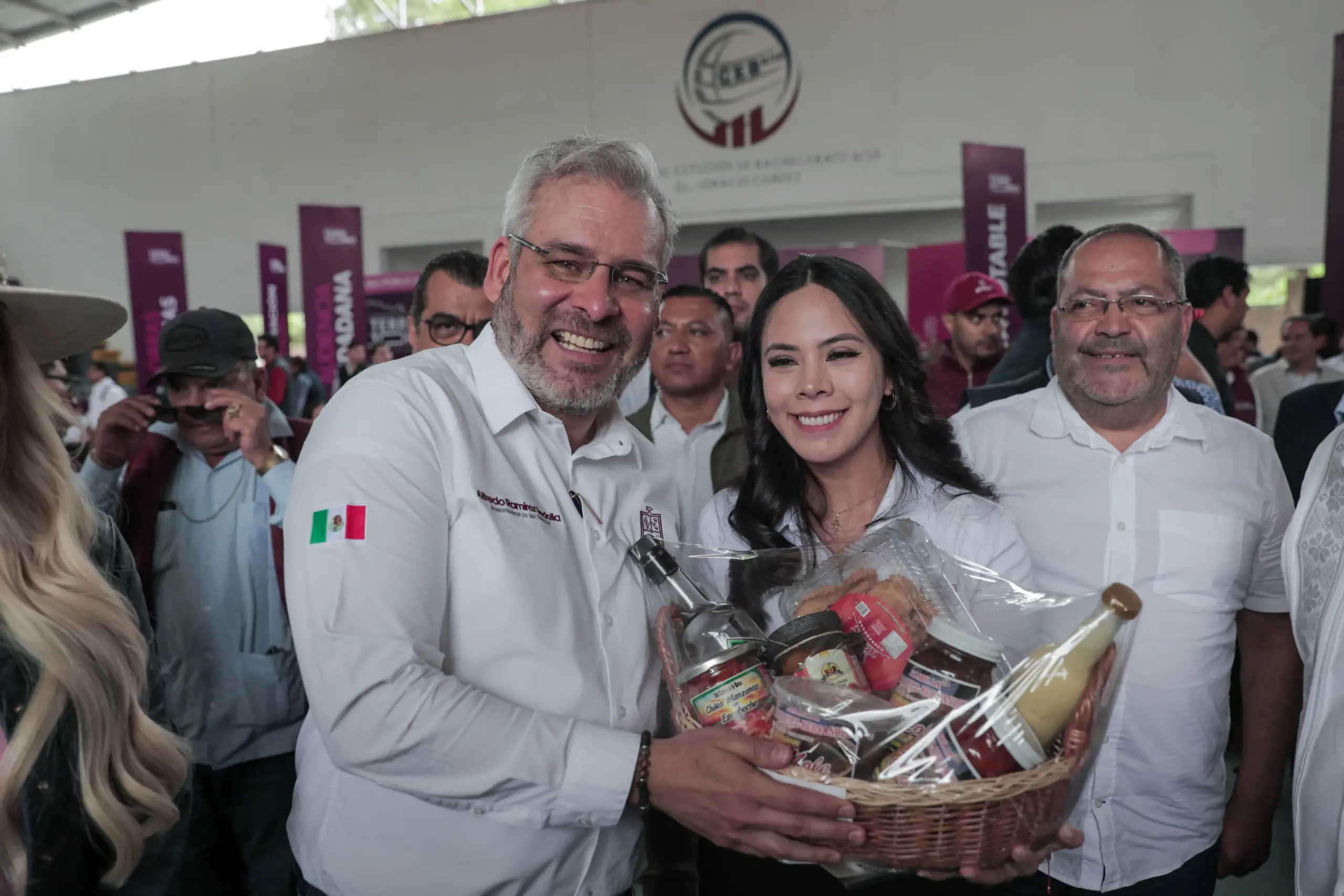 Queréndaro recibió al Gobernador Alfredo Ramírez Bedolla con el programa “Gobierno en Territorio”