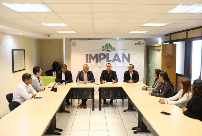 Ratifica Implan de Morelia convenio con el Colegio de Arquitectos de Michoacán