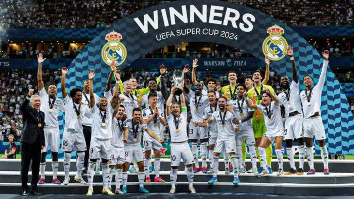 Real Madrid, campeón de la Supercopa de Europa 2024