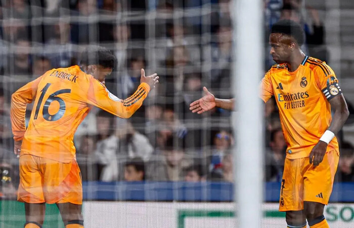 Real Madrid toma ventaja al vencer en Anoeta a la Real Sociedad de San Sebastián