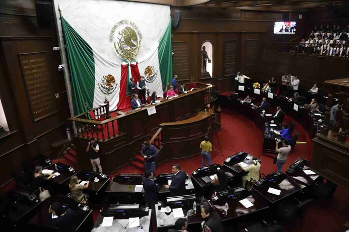 Rechaza Congreso de Michoacán discusión y votación de la Reforma Judicial en la sesión de este viernes