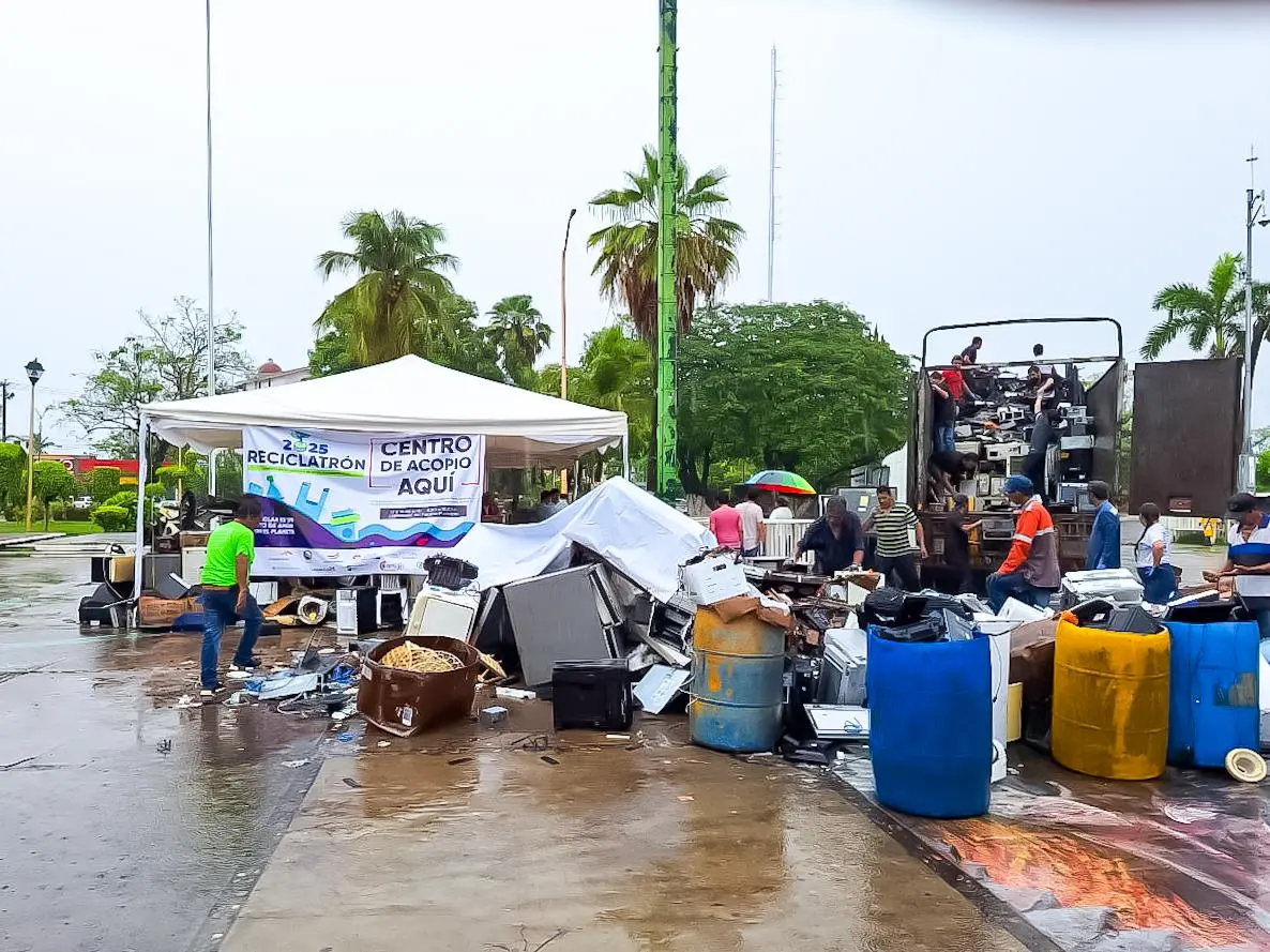 Reciclatrón 2025 Logra Acopio de 21 Toneladas de Residuos Electrónicos