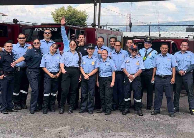 Reconoce PC estatal labor de bomberos michoacanos ante emergencias