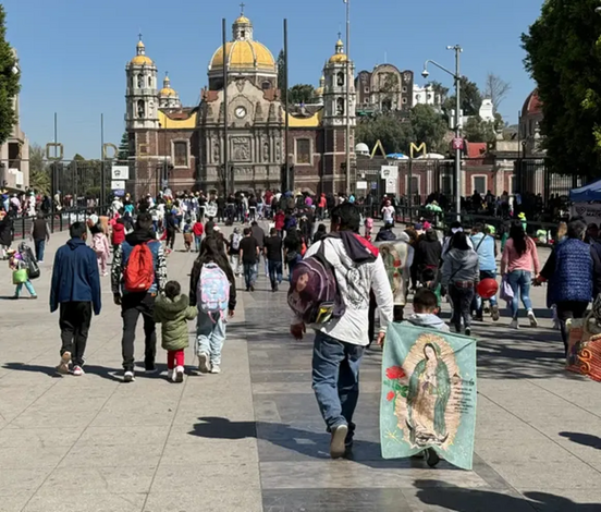 Récord de peregrinación: Más de 11 millones visitan la Basílica de Guadalupe