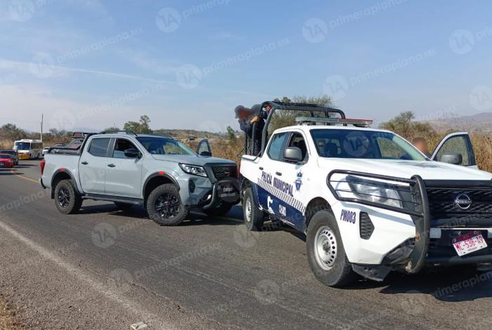 Recuperan camioneta rob4da y deti3nen a dos, en Charo