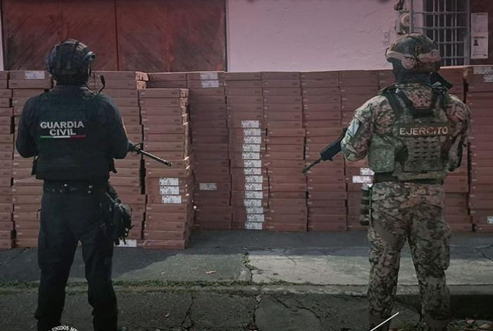 Recuperan casi 400 computadoras robadas de un vagón del tren en Arteaga