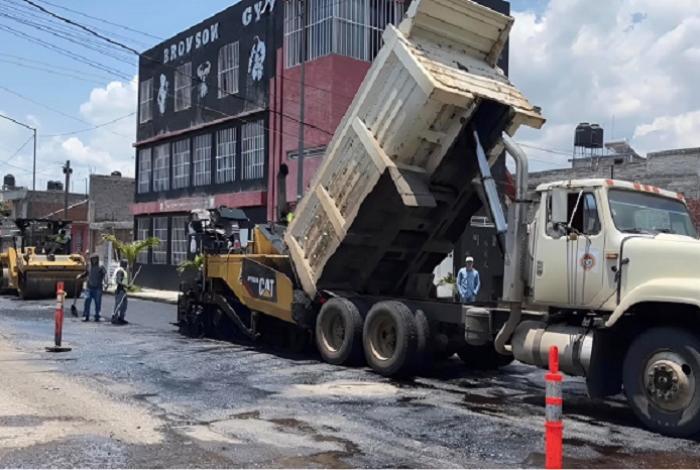 Reencarpetamiento en Morelia llega a la avenida Quinceo para eliminar baches