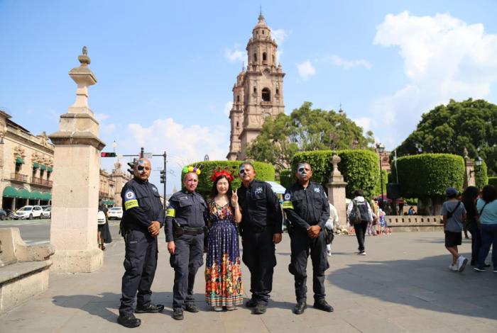Refuerza Michoacán atención al turismo internacional con agentes bilingües: SSP