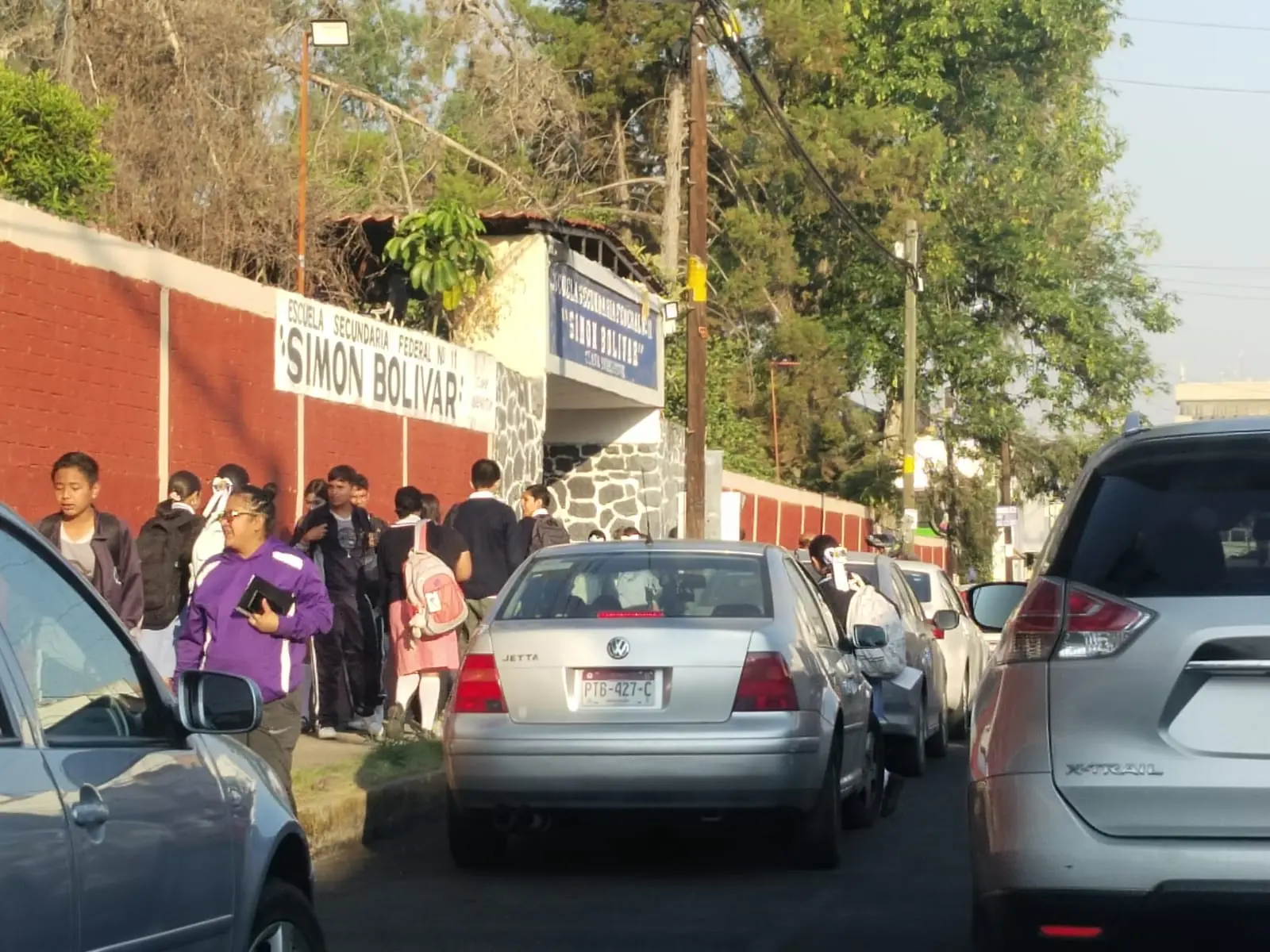 Regresan a clases después del MEGAPUENTE no autorizado