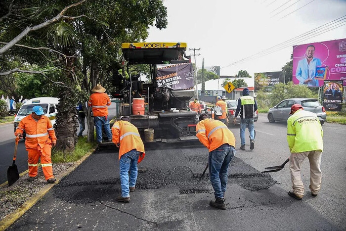 Rehabilitación de Periférico de Morelia con 81% de avance: SCOP