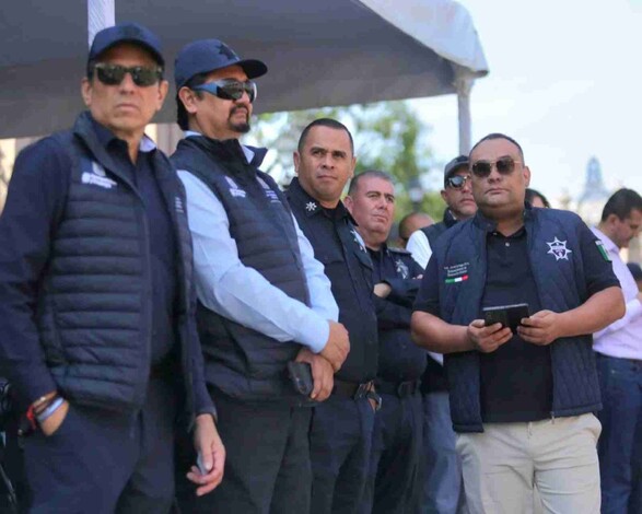 Reporta SSP saldo blanco por desfile deportivo, en Morelia