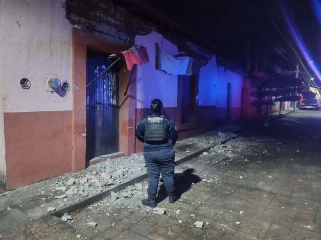 Reportan daños en Coalcomán, Apatzingán y Chinicuila por sismo