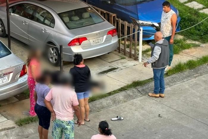 Reportan hombre asesinado en fraccionamiento de Uruapan
