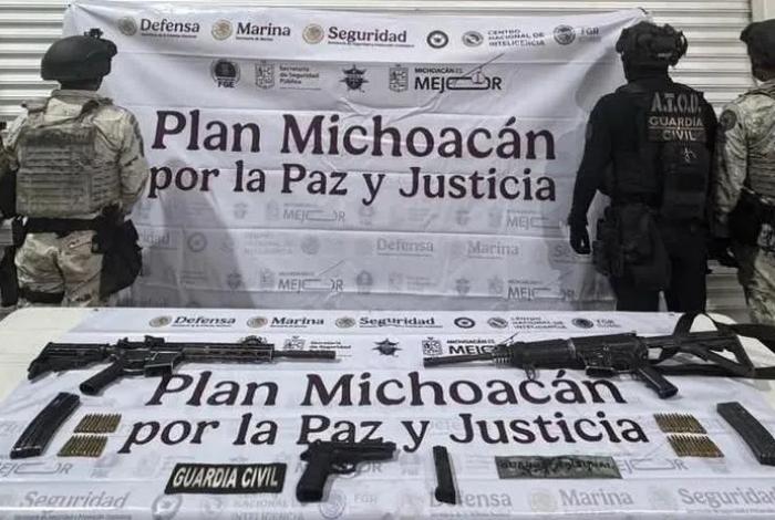 Reportan resultados de la operación “Paricutín” en Michoacán; 83 personas detenidas