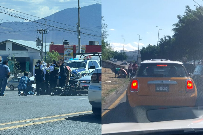 Reporte vial | Esta tarde, reportan dos accidentes de motocicletas en Morelia