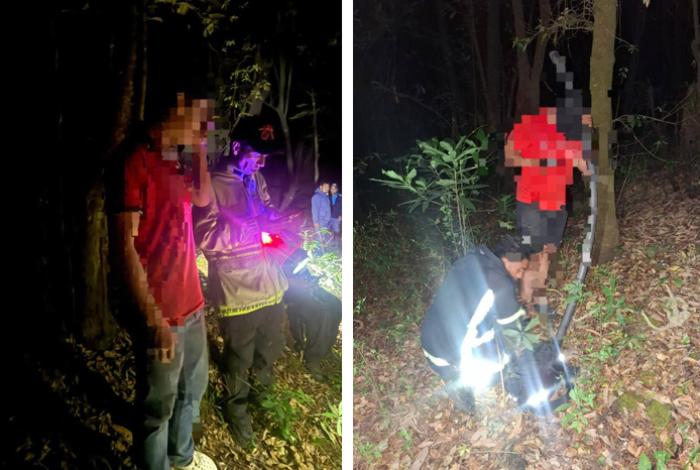 Rescatan a dos adolescentes extraviados en el Cerro del Cacique, en Zitácuaro