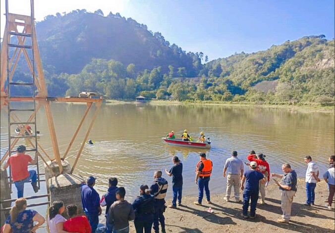 Rescatan cuerpo de Cristian en la laguna de La Magdalena