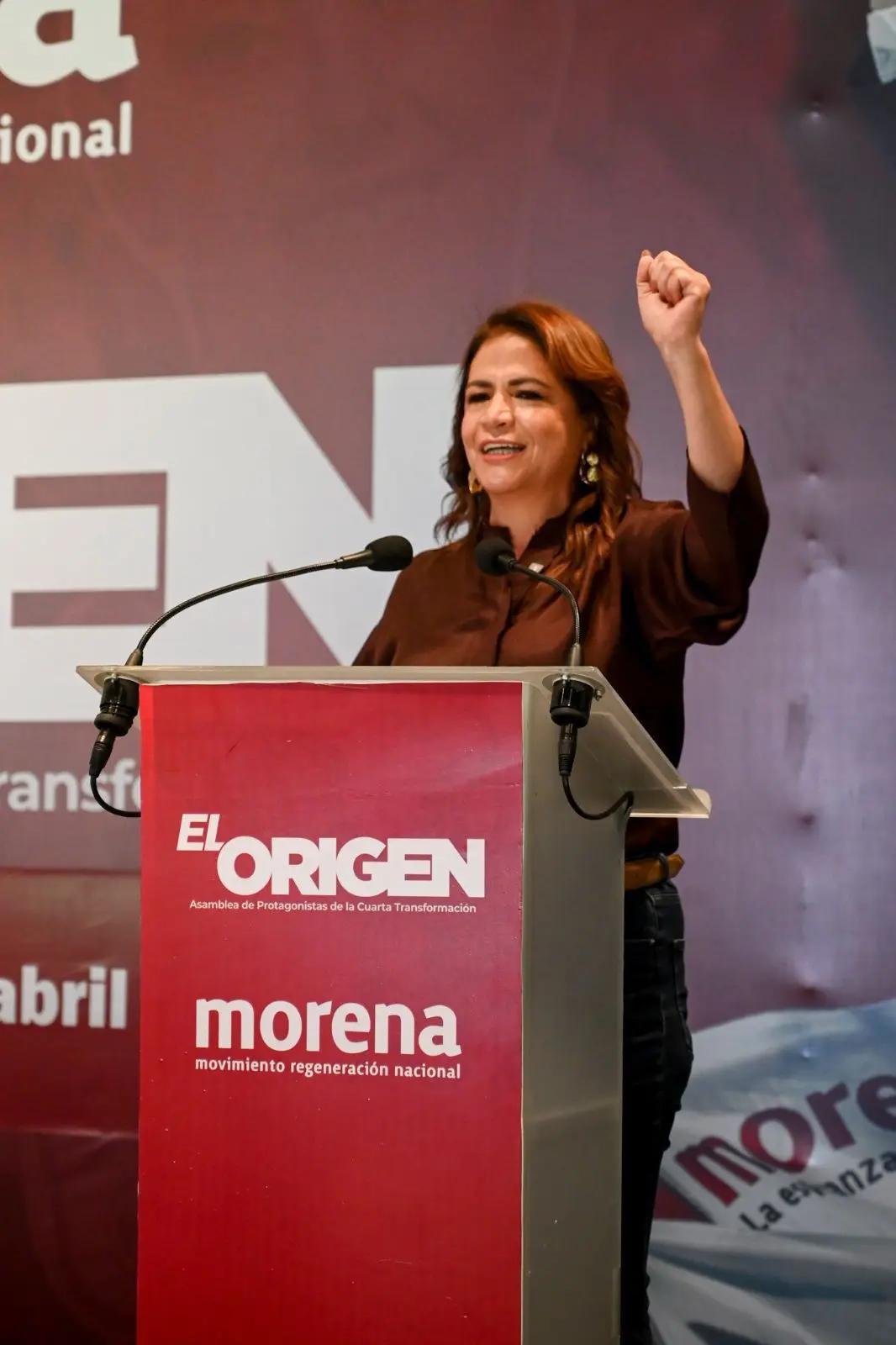 Respaldan fundadores de MORENA a Fabiola Alanís