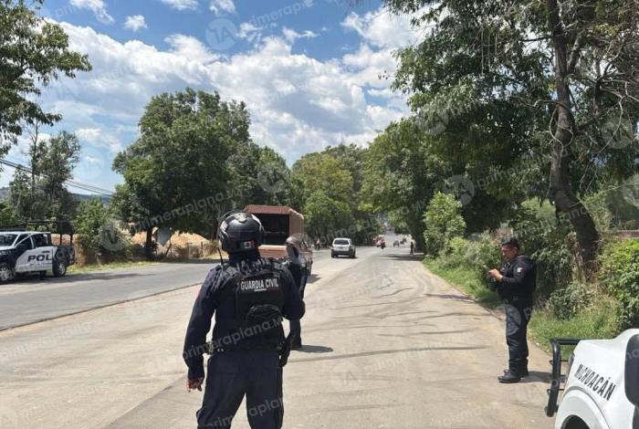 Restablecen circulación en Zitácuaro; permanecen operativos de vigilancia