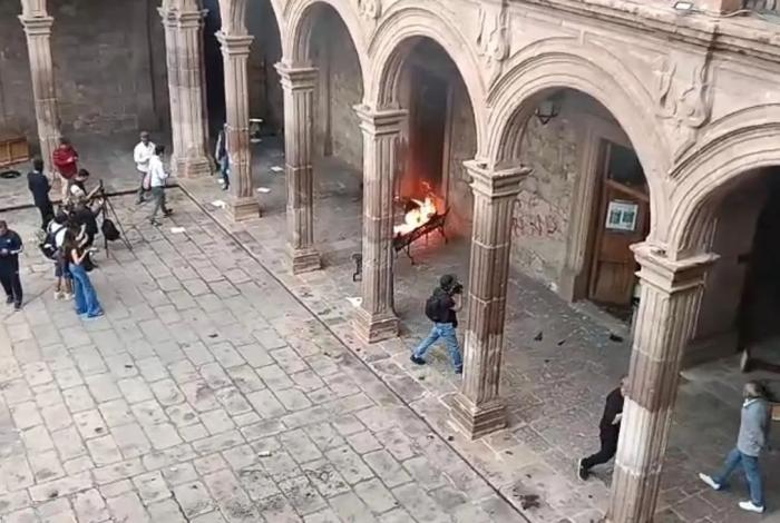 Resuelve FGE situación jurídica de personas detenidas en el Centro Histórico de Morelia