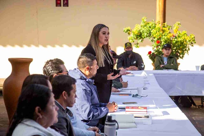 Reunión con el Gabinete de Gobierno Municipal de Salvador Escalante refuerza trabajo conjunto