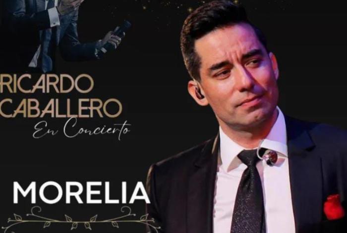 ¡Ricardo Caballero canta al amor! En concierto este 6 de junio en Morelia