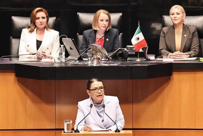 Rosa Icela Rodríguez asegura continuidad en el caso del “huachicol fiscal”