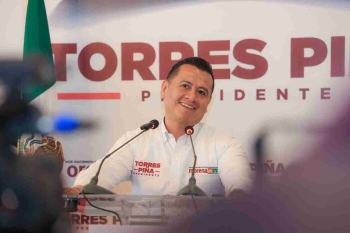 Rubrum vuelve a colocar a Torres Piña como puntero en elección por Morelia