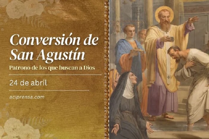 San Agustín: Hoy, la fiesta por su conversión