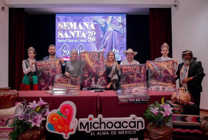 Santa Clara del Cobre prepara actividades culturales para la Semana Santa