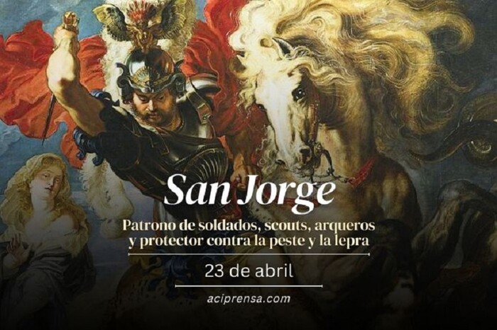 Santo del día 23 de abril: San Jorge. Santoral católico