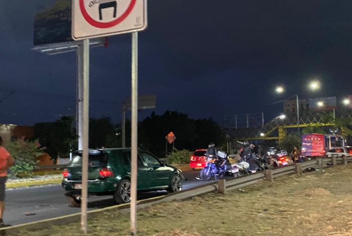 Se accidenta motociclista en salida a Salamanca