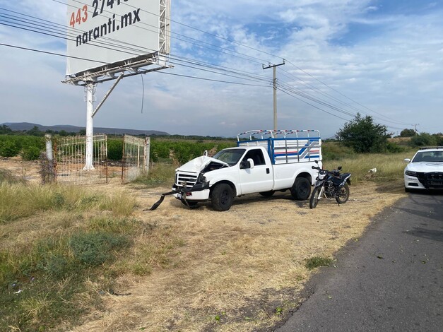 Se accidentan cuatro cortadores de limón