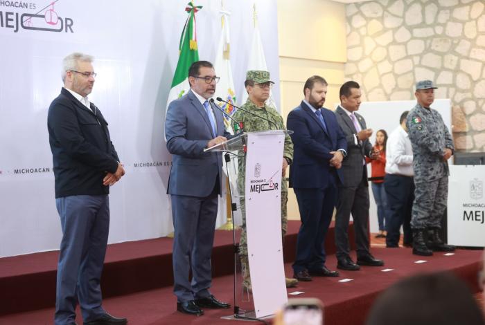 Se consolida baja de homicidios dolosos en Michoacán; agosto, segundo mes con menos casos: SSP