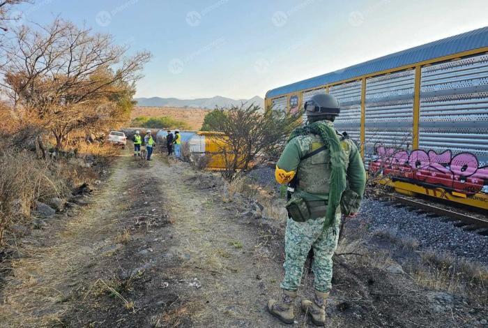 Se descarrila el tren en Maravatío
