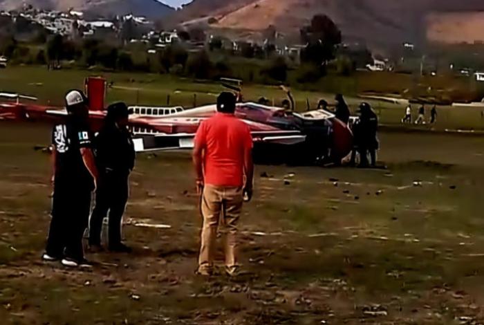 Se desploma helicóptero de vuelos turísticos en Zitácuaro; hay personas lesionadas