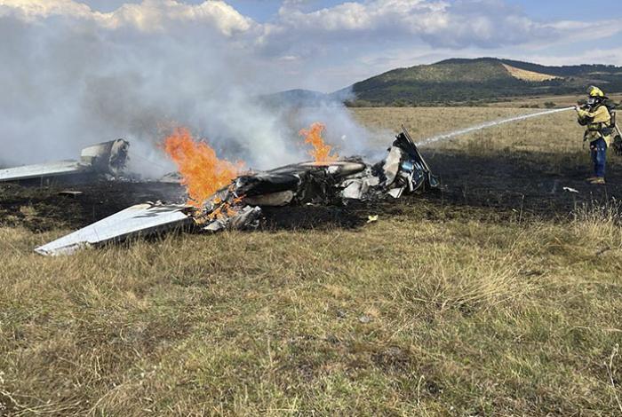 Se desploma una avioneta en Purépero; hay cinco personas lesionadas