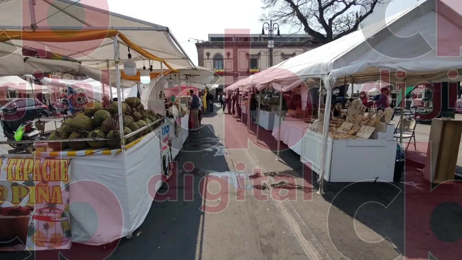 Se han entregado dos notificaciones a puestos ambulantes en plantón de la CNTE