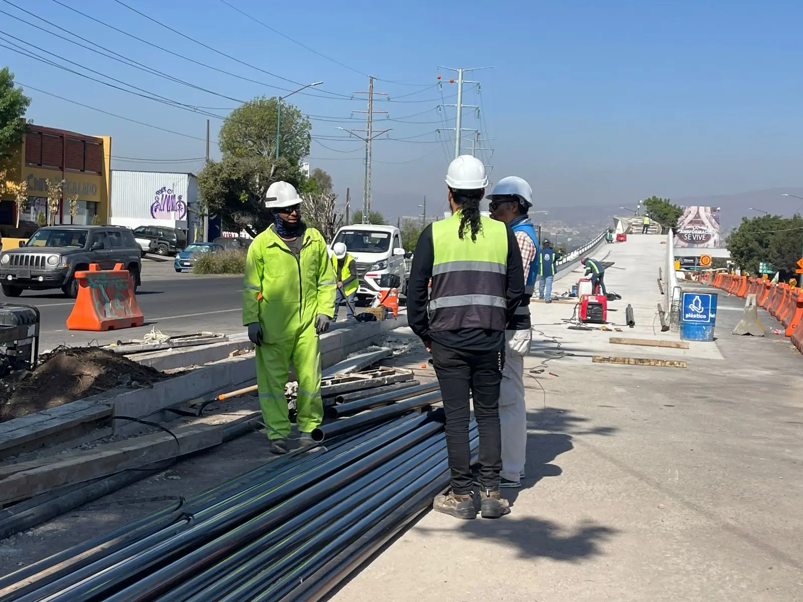 Se prevén cierres de carriles por construcción del Distribuidor Vial de la Salida Pátzcuaro