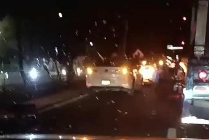 Se registra choque vehicular múltiple en el Libramiento Oriente de Morelia